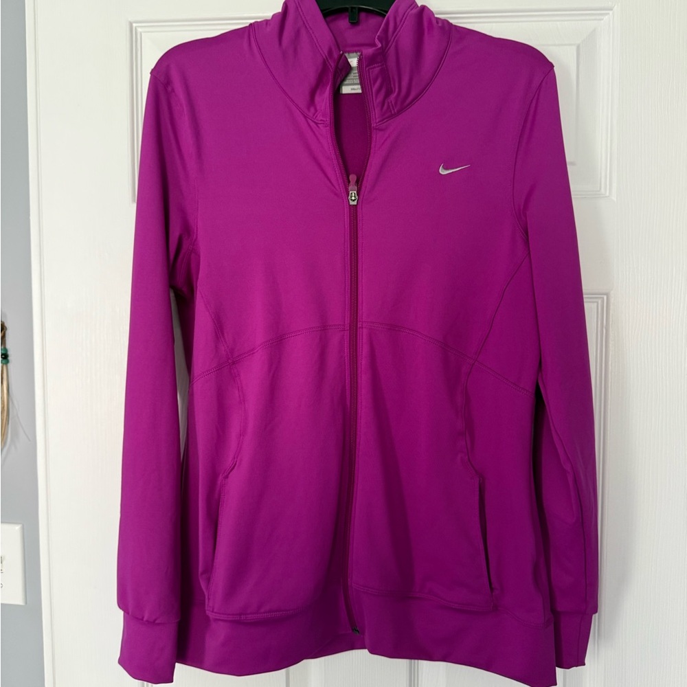 Nike FitDry Magenta Full-Zip Jacket